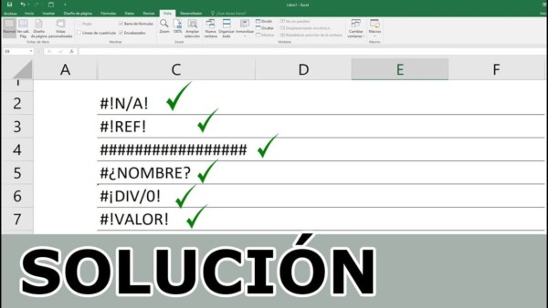 5 soluciones rápidas para el error DERRAME de Excel