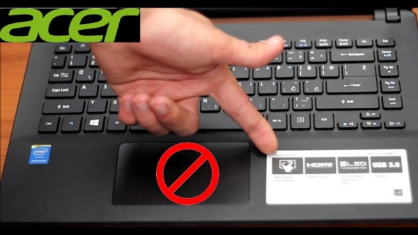 Acer aspire touchpad no funciona windows 10