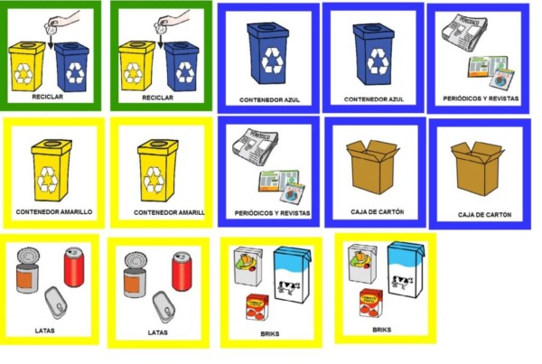 Agrupación de objetos: 1 técnica sencilla para reciclar objetos de juego
