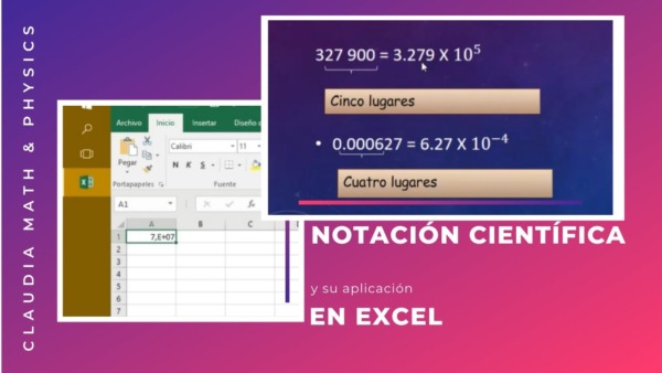 ¿Cómo eliminar la notación científica en Excel?