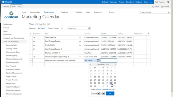Cómo integrar Calendarios en SharePoint, Teams y Outlook