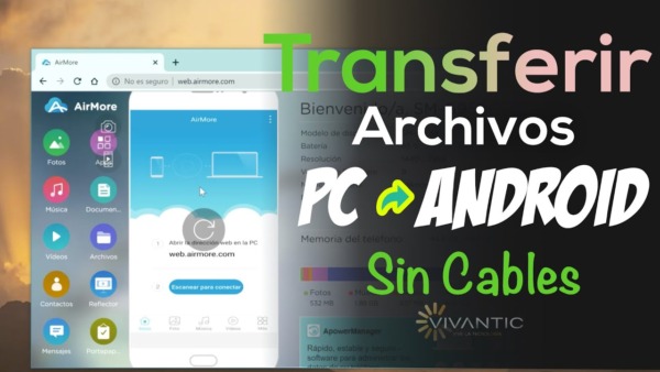 Cómo transferir fotos de Android a PC usando Wi-Fi