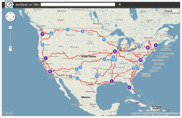 Cómo verificar el estado de funcionamiento del tren en vivo en Google Maps