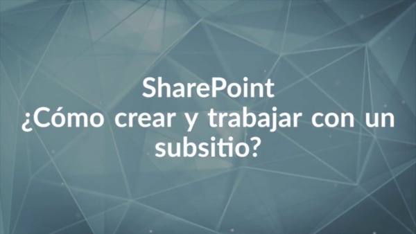 Cómo deshabilitar la creación de subsitios en SharePoint Online