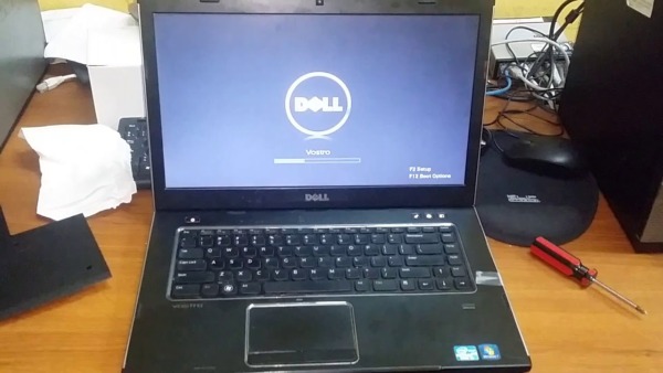 Dell Laptop Pantalla negra con cursor-Solución de problemas