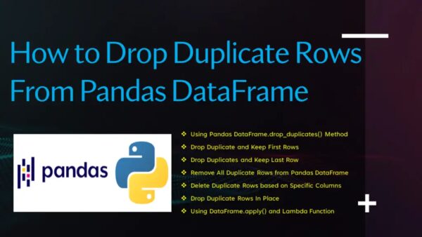 Soltar duplicados en las columnas de Pandas DataFrame que no funcionan