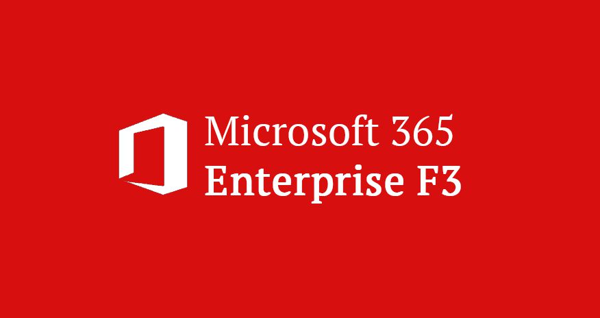 Microsoft 365 F1 frente a F3 frente a Office 365 F3