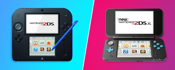 Nintendo 2DS vs New 2DS XL: ¿Cuál es la diferencia?
