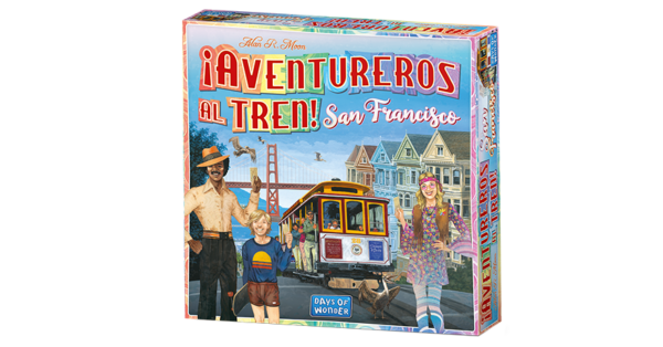 Ticket To Ride San Francisco anunciado por Days of Wonder - Juego de mesa Halv